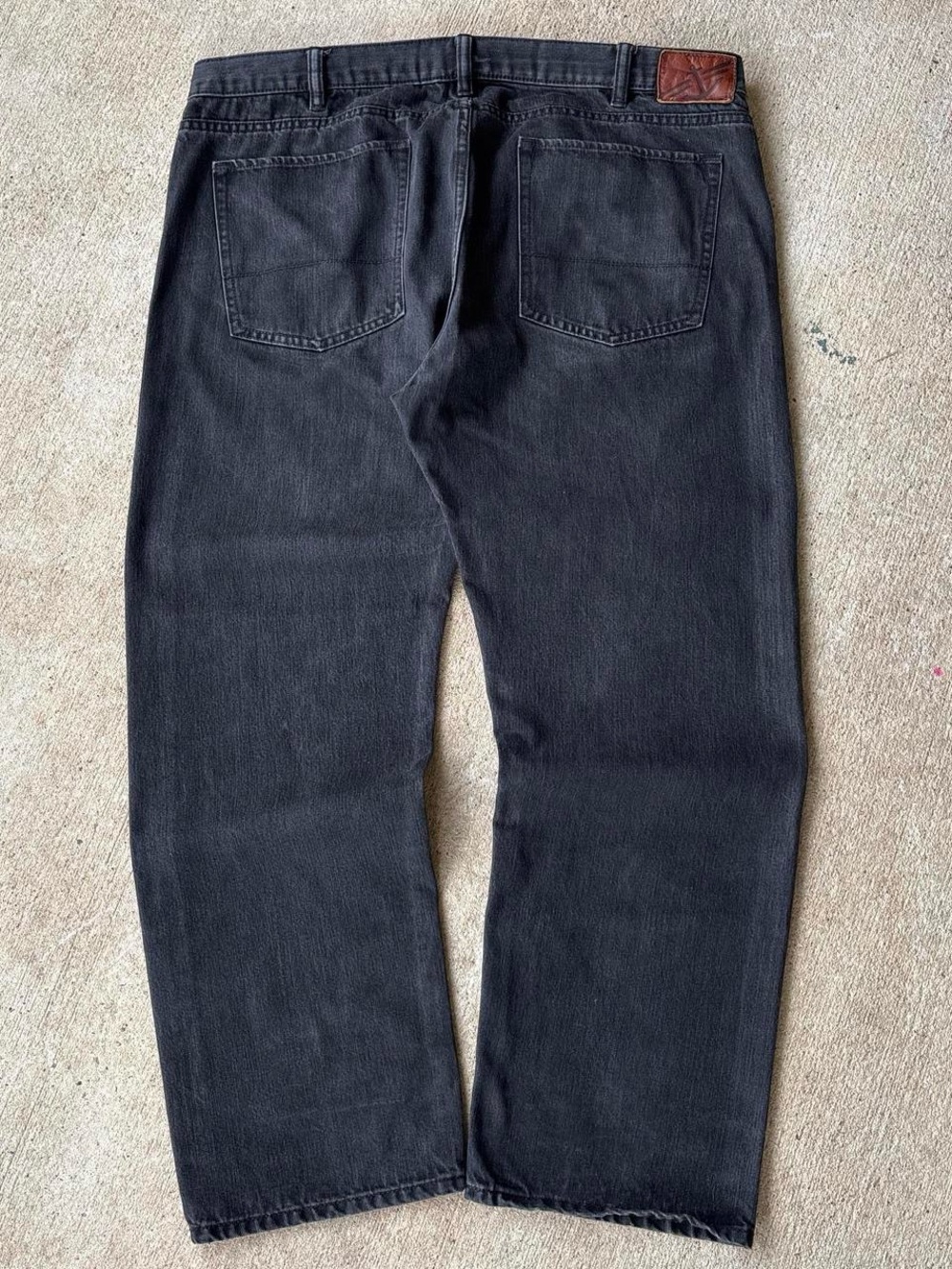 Dockers Men’s Straight Fit Black Denim Jeans 40x28 Cotton Poly Blend